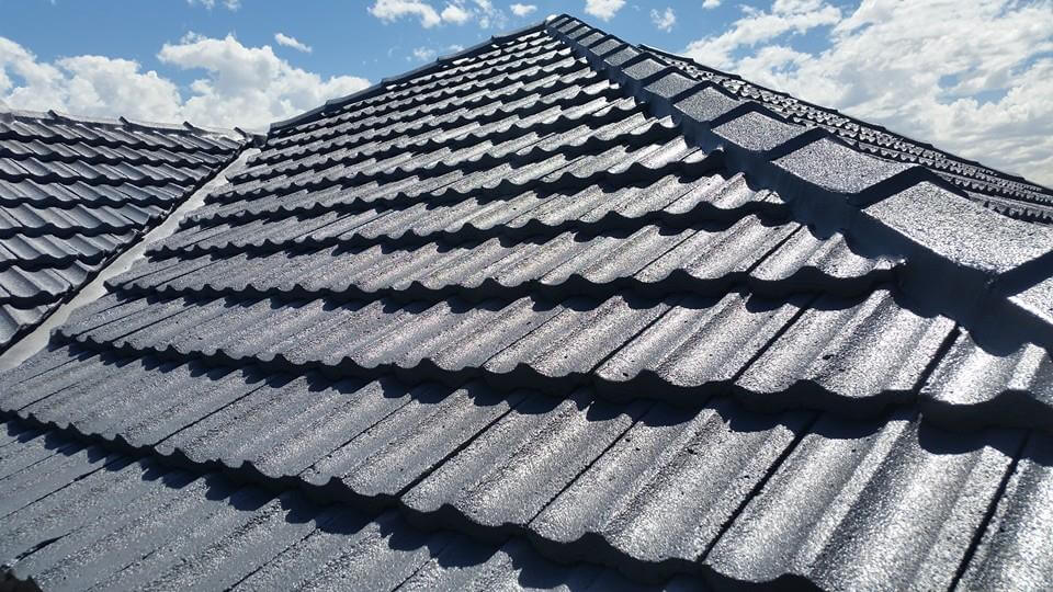 tiled roof after roof resto