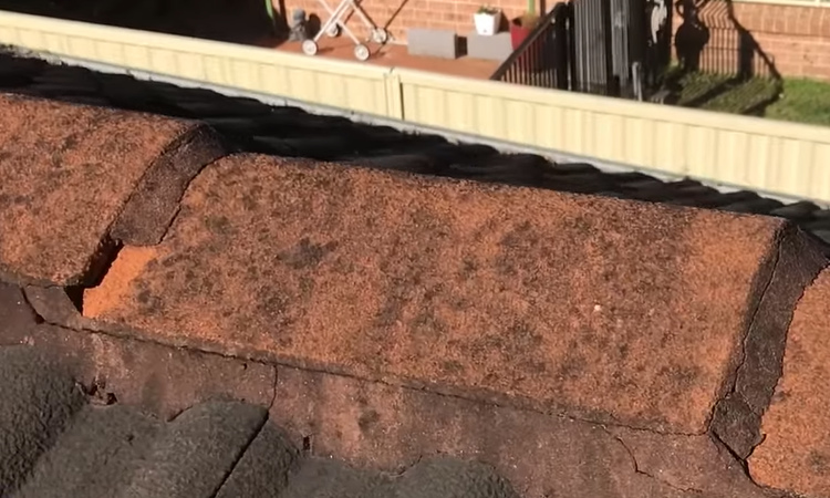 cracking roof